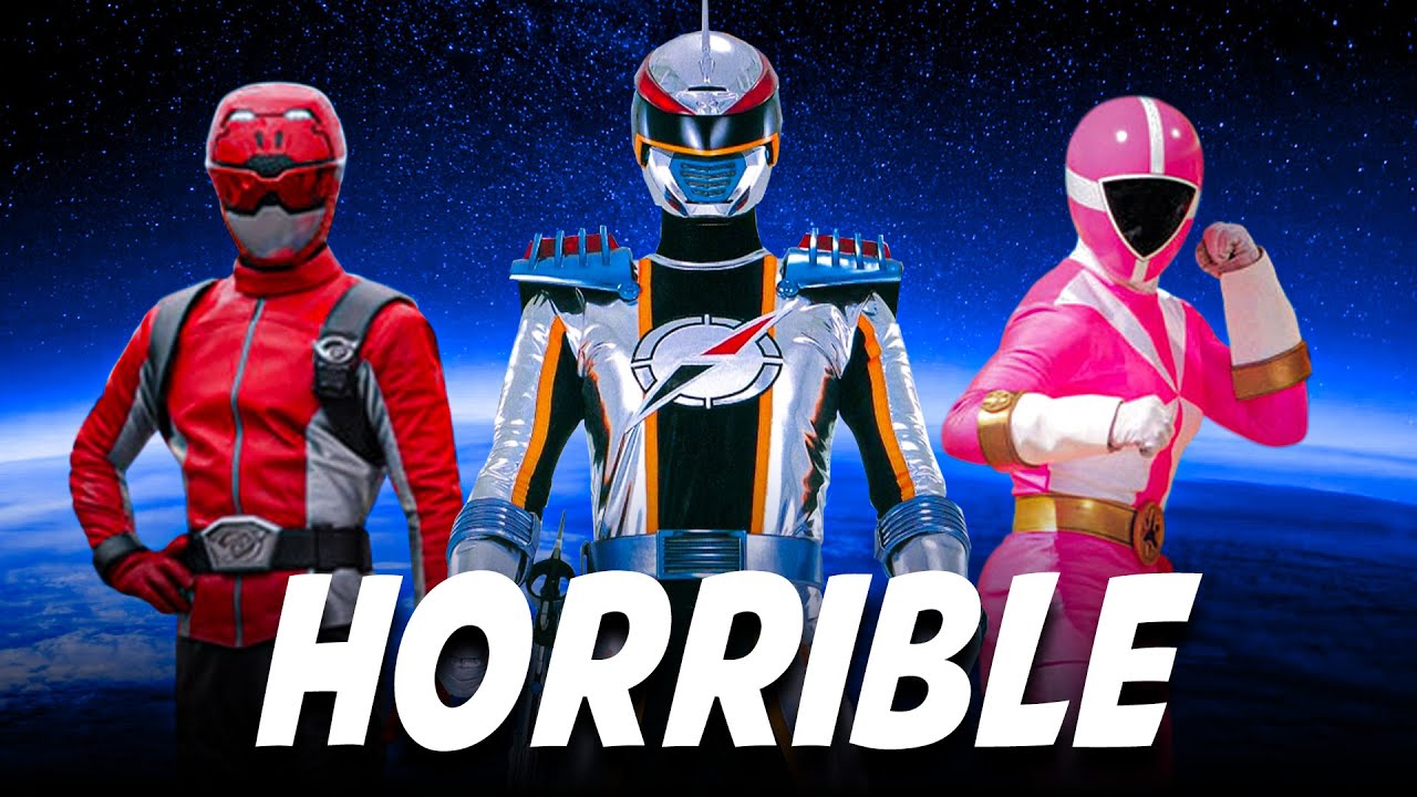 Power Rangers Los trajes mas feo de la historia