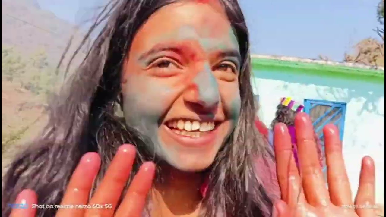 लास्ट होली शिवाली में बनाई पार्ट 1