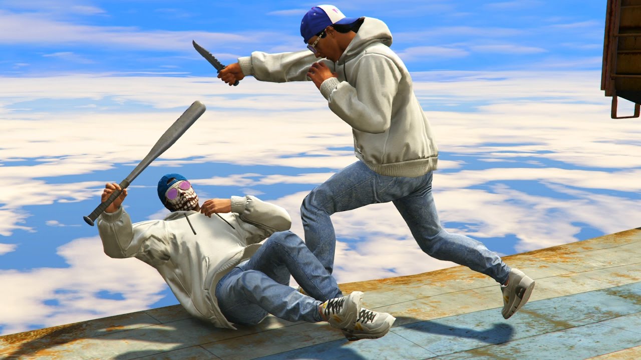 AH! DUELE!! - GTA V ONLINE