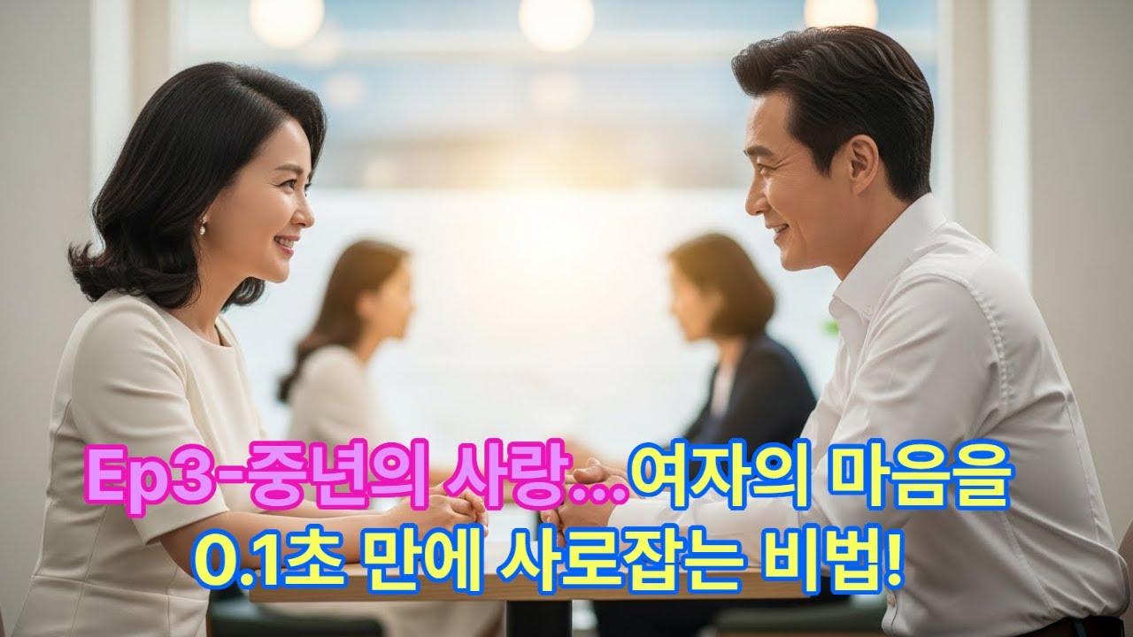 Ep3...중년의 사랑...여자의 마음을 0.1초만에 사로잡는 비법!