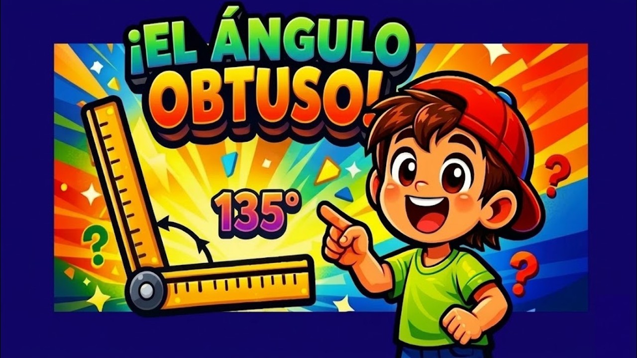 El &aacute;ngulo obtuso 📐🕒