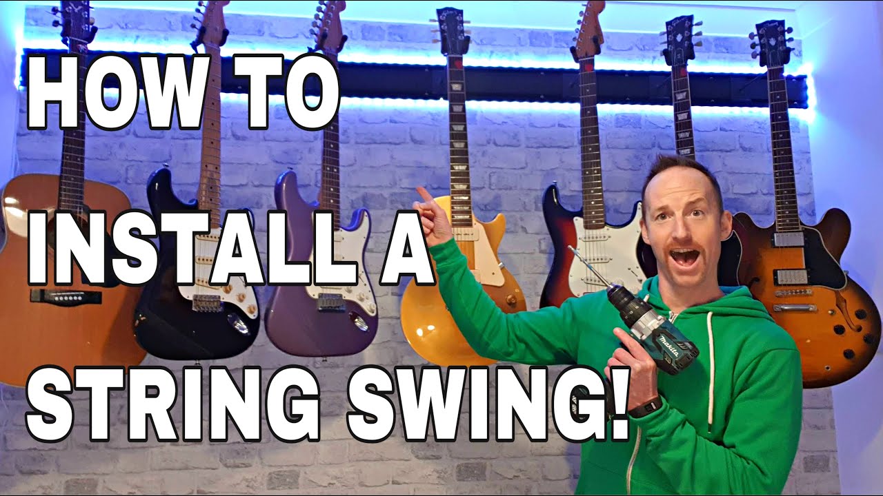 HOW TO INSTALL A STRING SWING!
