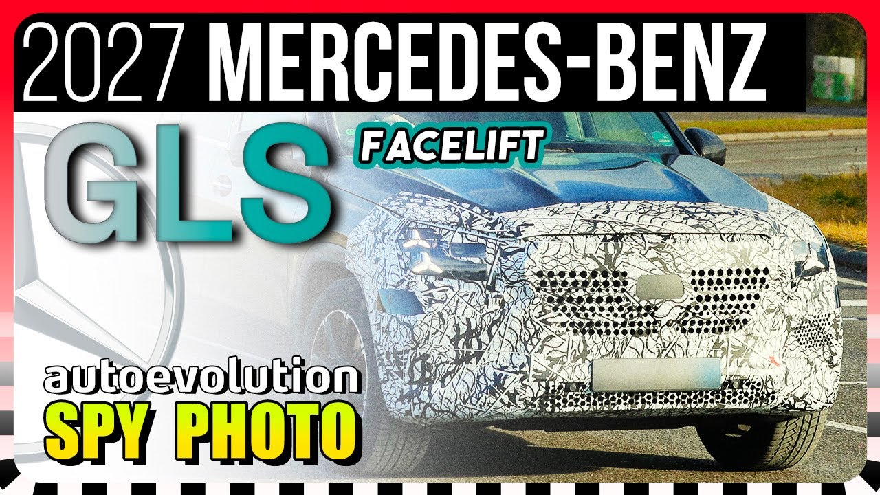 SPY SHOTS: 2027 Mercedes-Benz GLS (facelift)