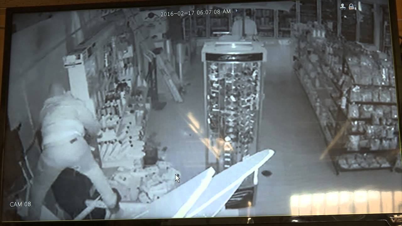 Man busts through store wall, steals ATM