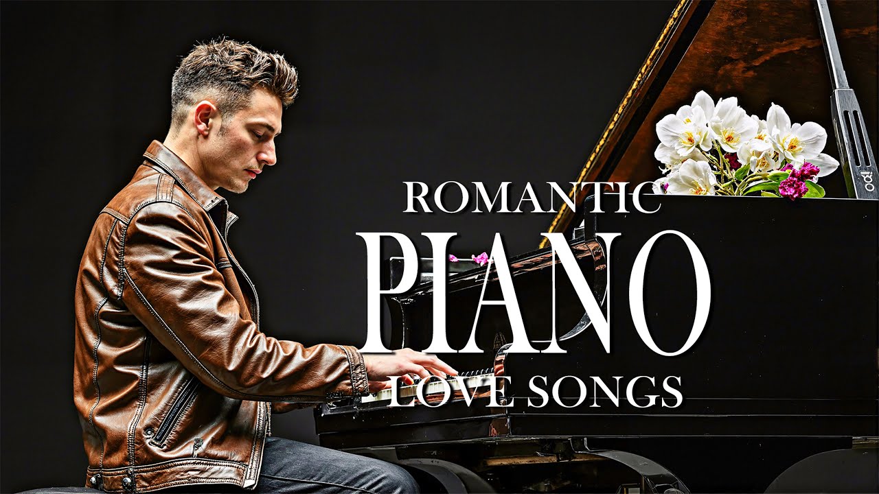 50 Most Relaxing Romantic Piano Love Songs - Beautiful Instrumental Collection