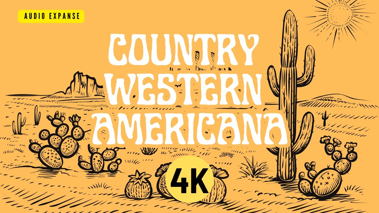 Relaxing Western Cinemagraphs with Instrumental Country Western Music | Country Western Americana