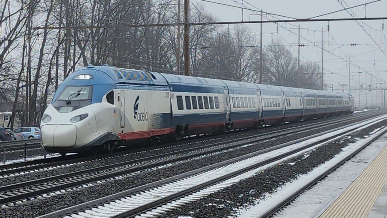 Amtrak & NJT Northeast Corridor Action in Secuaucus & Linden!