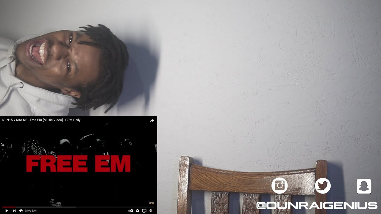 K1 N15 x Nito NB - Free Em [Music Video] | GRM Daily | Genius Reaction