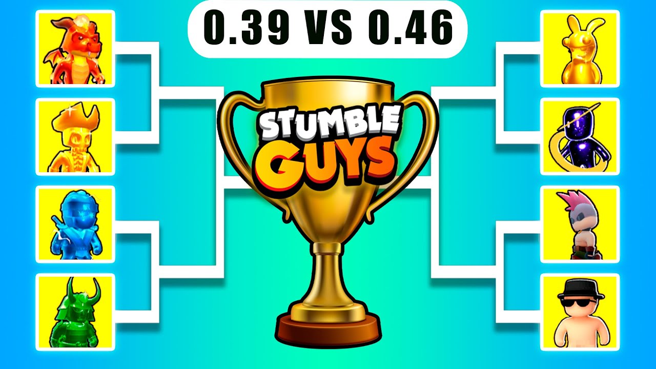 FIRST vs NEW SPECIAL SKINS Tournament 🔥 Battle 1vs1 in Stumble Guys