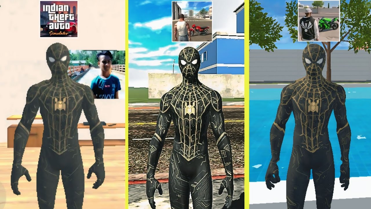 Black Spiderman in All Mobile Games 😱🔥 | The Best One Will Shock You