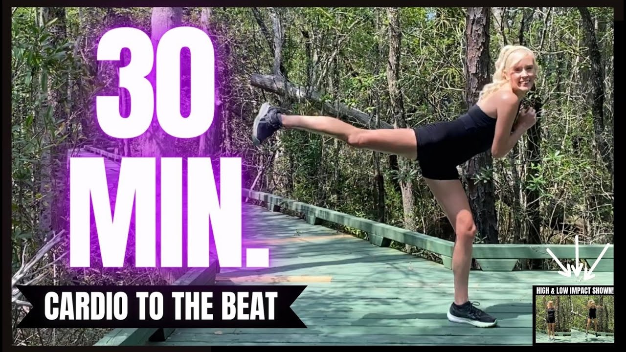 🔥KNOCKOUT🔥 CARDIO IN 30 MIN 🔥 HIIT TO THE BEAT 🔥 BURN MAJOR CALORIES 🔥 HIGH/LOW IMPACT SCREEN