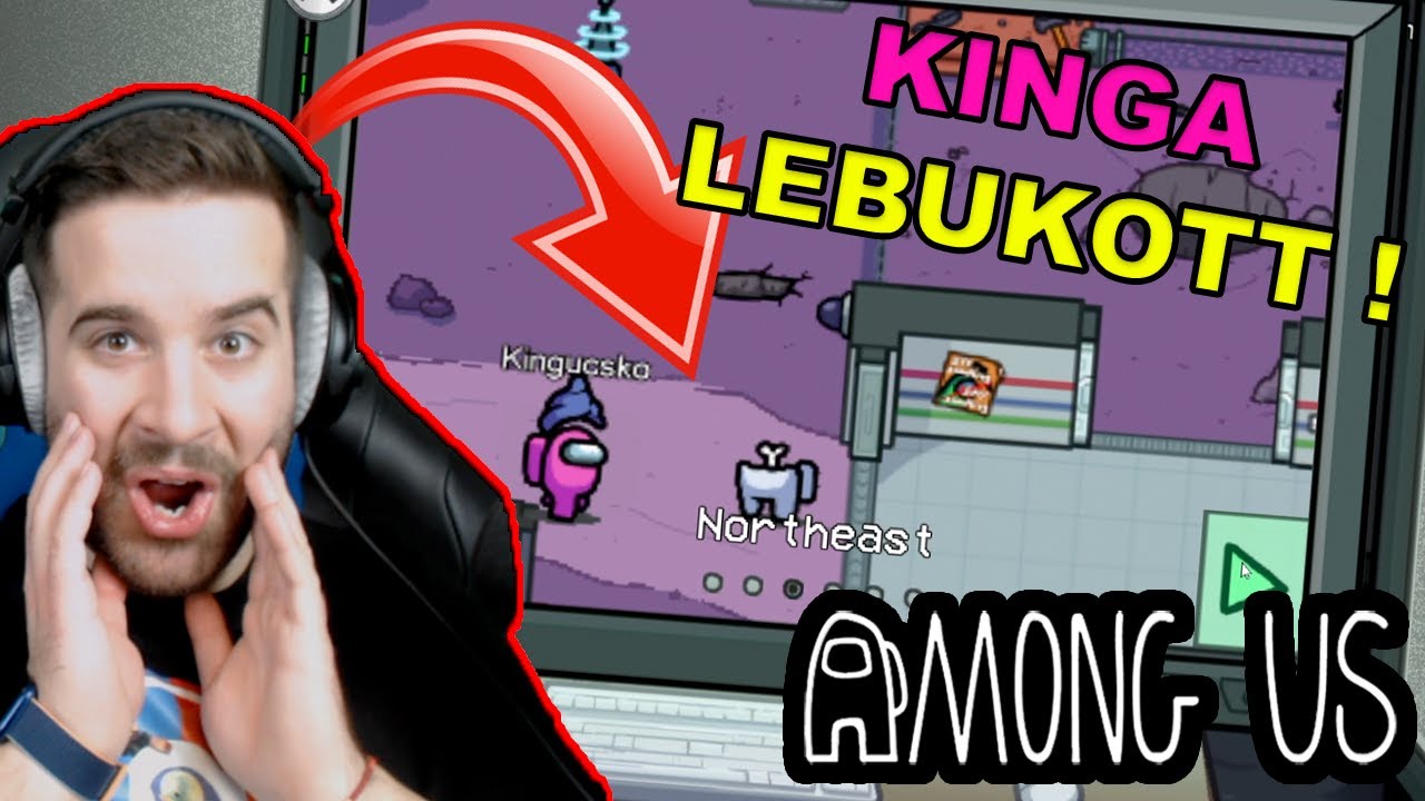 Kinga LEBUKOTT az Among Us -ban ! KAMERÁN LÁTTAM ! | Among Us de 3 IMPOSZTOR VAN !