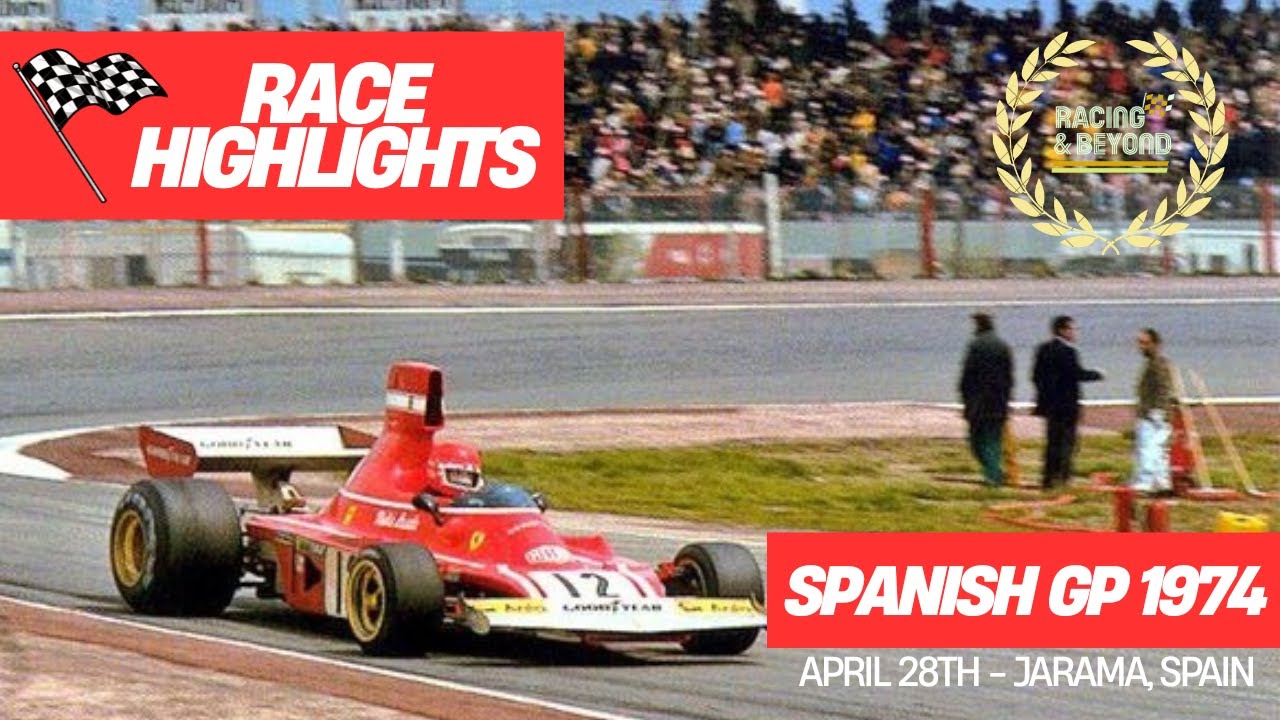 Formula 1 1974 Spanish GP - The Rise of Niki Lauda - F1 Highlights