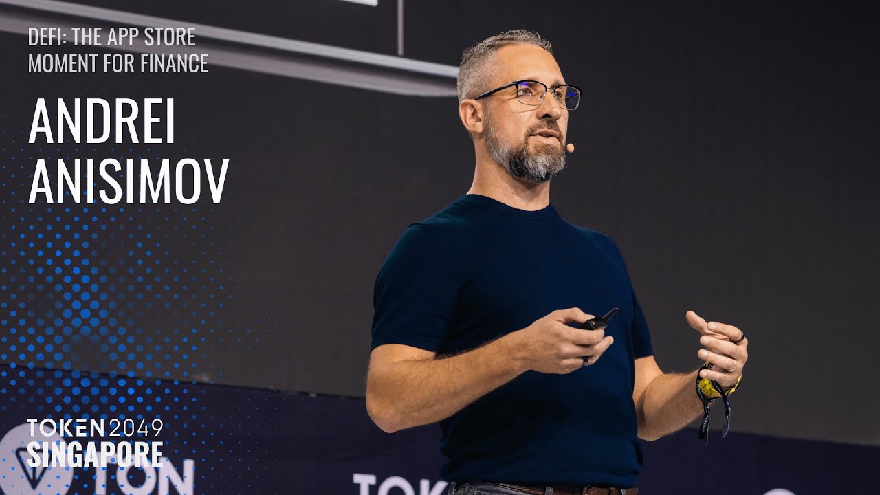 Andrei Anisimov - DeFi: The App Store Moment for Finance - TOKEN2049 Singapore 2025