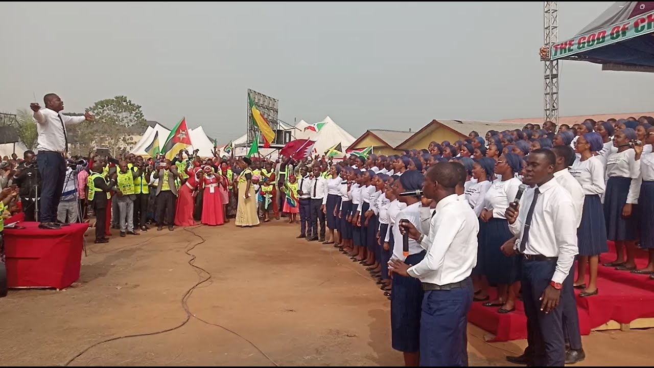 Anointing of the Lord is flowing... by Chosen Campus Choir, #MGBIDI 2020