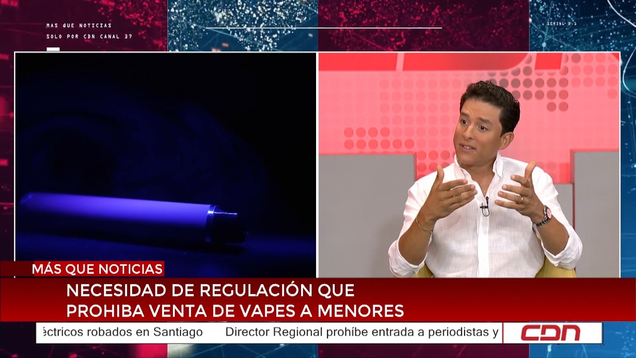 Más Que Noticias | Necesidad de regulación que prohiba venta de vapes a menores