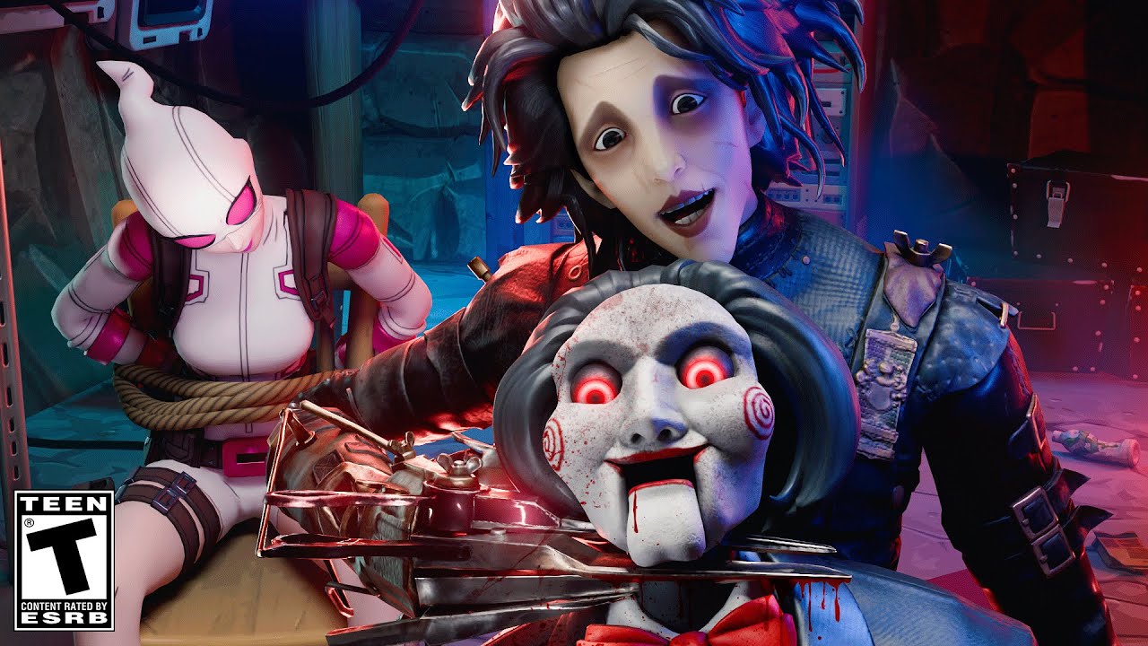 Billy from SAW VS Edward Scissors-hands - The FATAL END.. (A Fortnite Short Film)