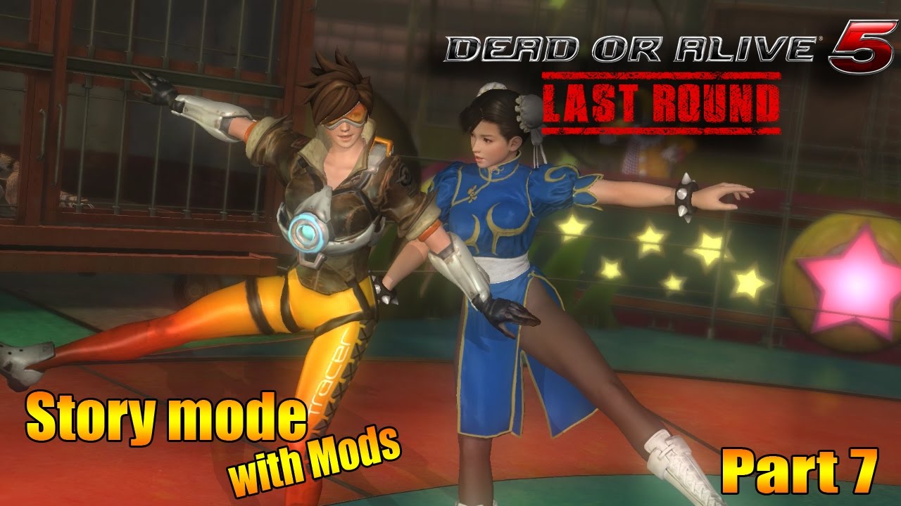 Dead or Alive 5 Last Round   Story mode with mods pt 7