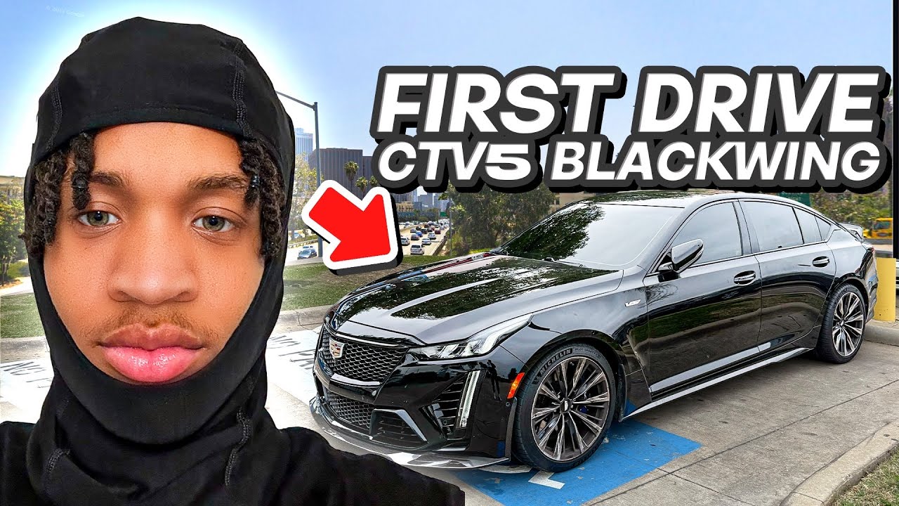 FIRST DRIVE IN MY CADILLAC CT5-V BLACKWING! *THE HELLCAT KILLER*