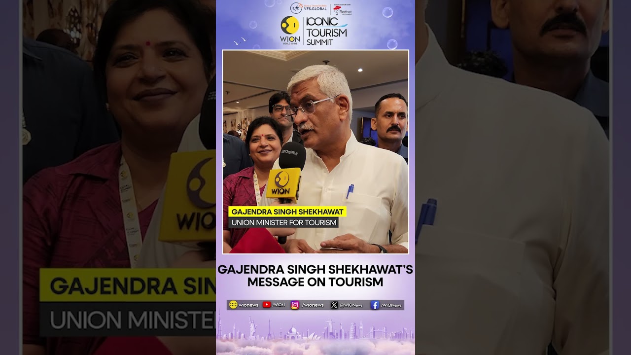 WION Iconic Tourism Summit: Gajendra Singh Shekhawat Hails Sustainable Travel | WION Exclusive