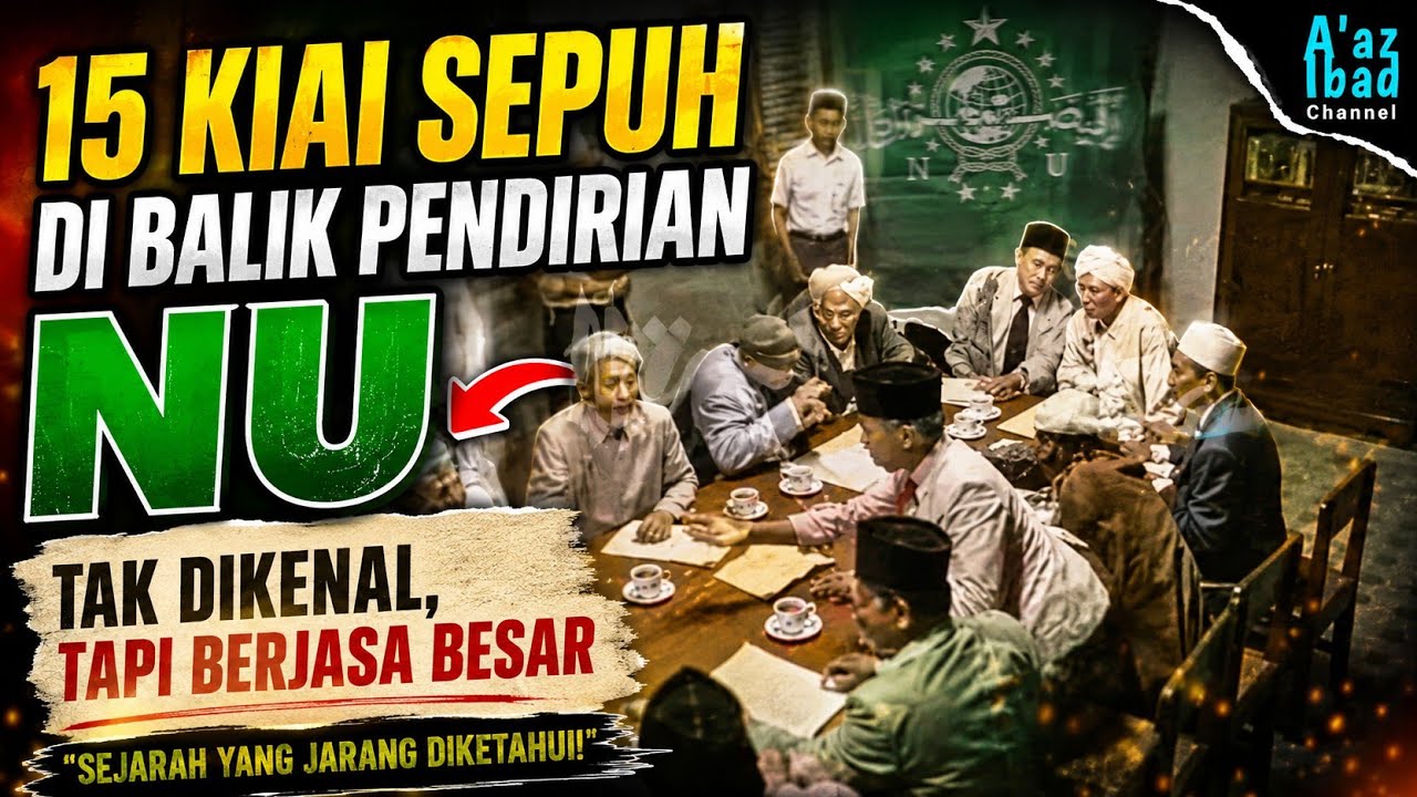 15 Kiai Sepuh di Balik Pendirian Nahdlatul Ulama