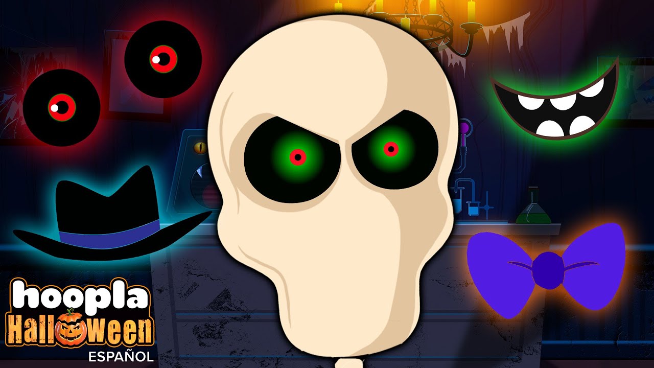 Canción del Esqueleto - Partes de la Cara | Canciones infantiles | Hoopla Halloween Español
