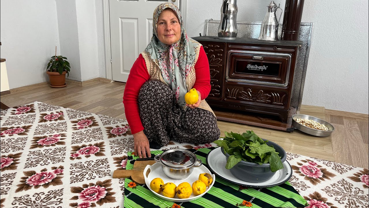 Çoban bükmesi ❗️ sobada ayva hoşafı ❗️ akşam yemeği hazırlığı ❗️ köy hayatım