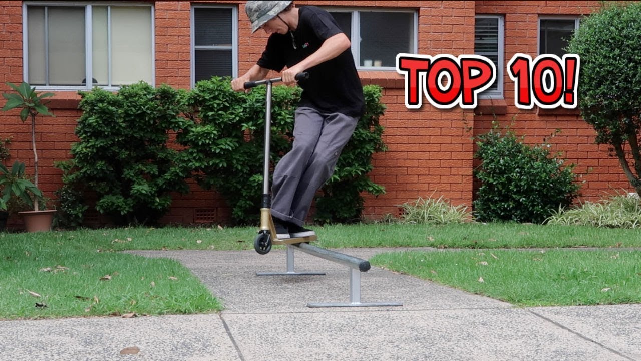 TOP 10 FAVOURITE RAIL TRICKS!