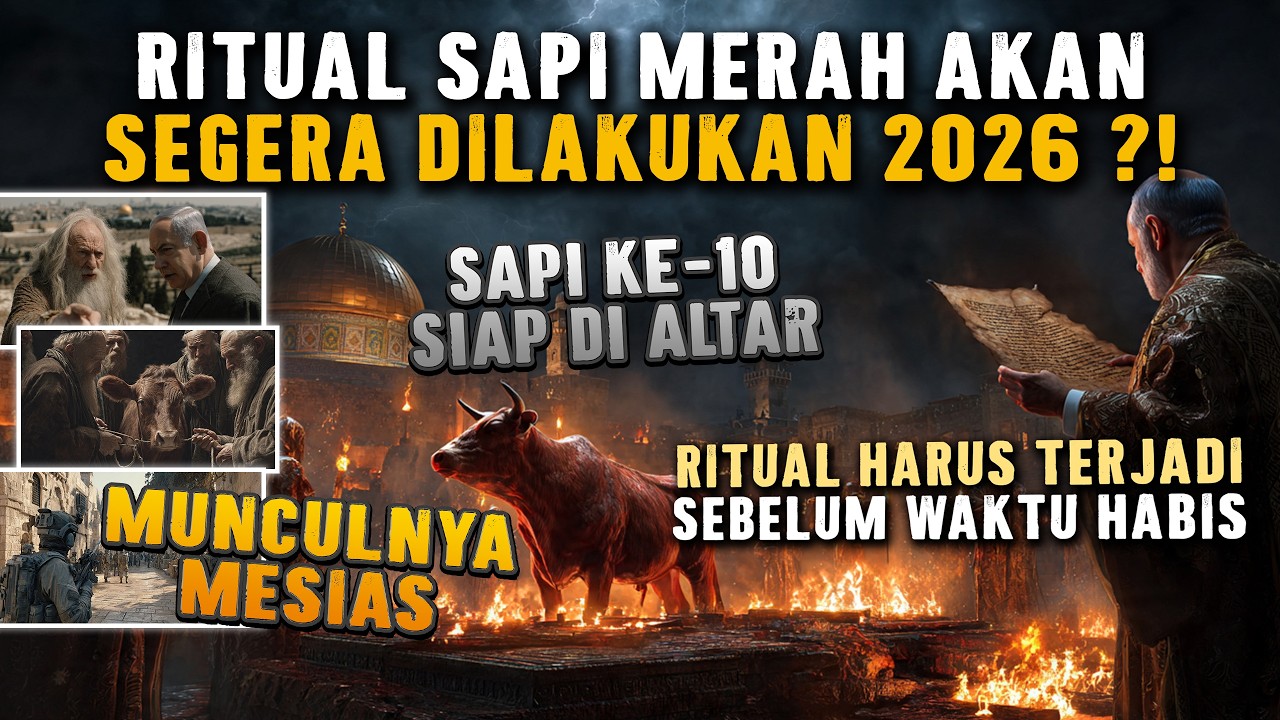Munculnya Al-Masih, dan Akhir Zaman dalam Hitungan Hari!! Rencana Jahat untuk Meruntuhkan Al-Aqsa