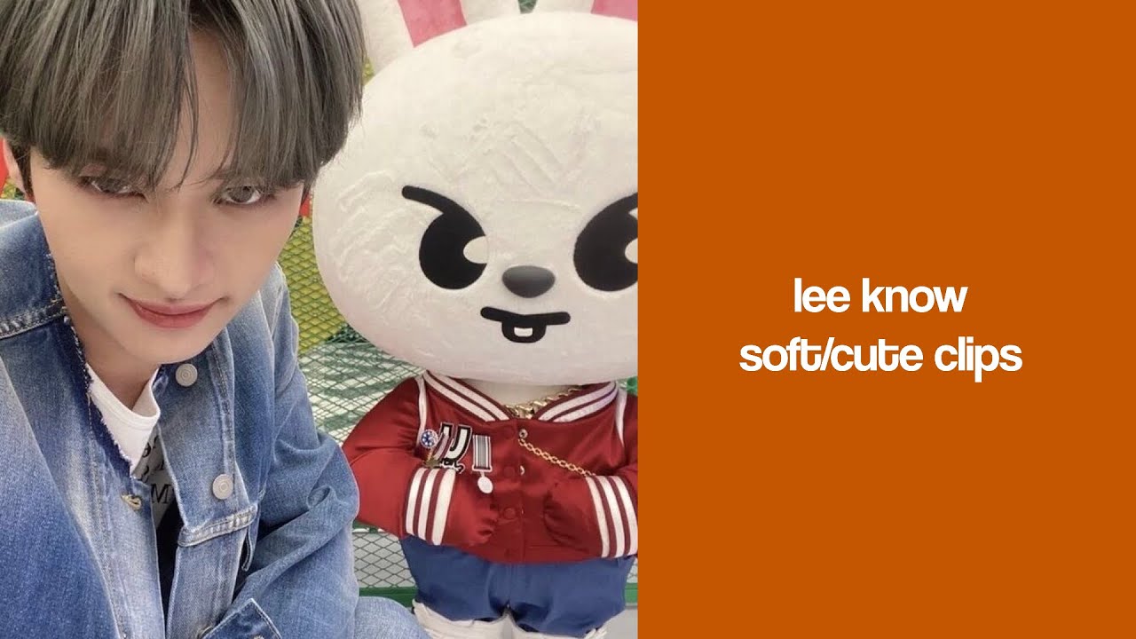 lee know soft/cute clips