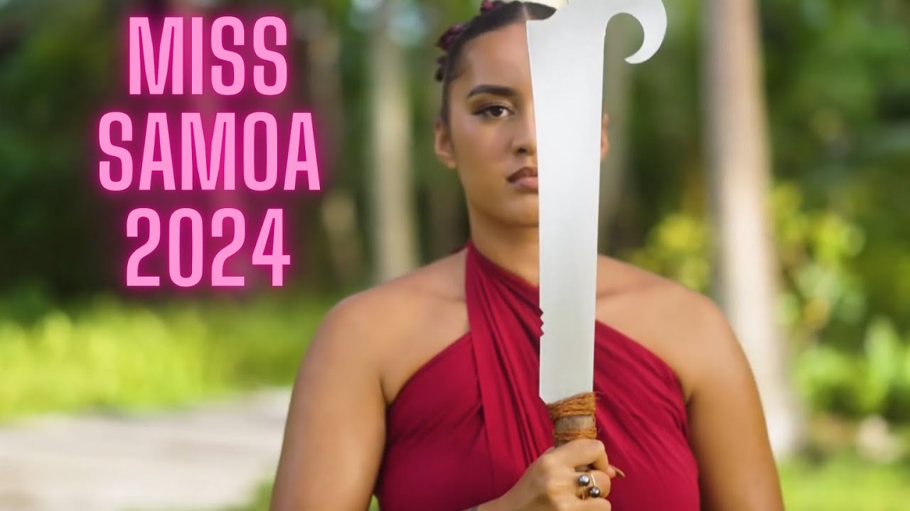 Miss Samoa 2024 - Moemoana Safa'atoa Schwenke