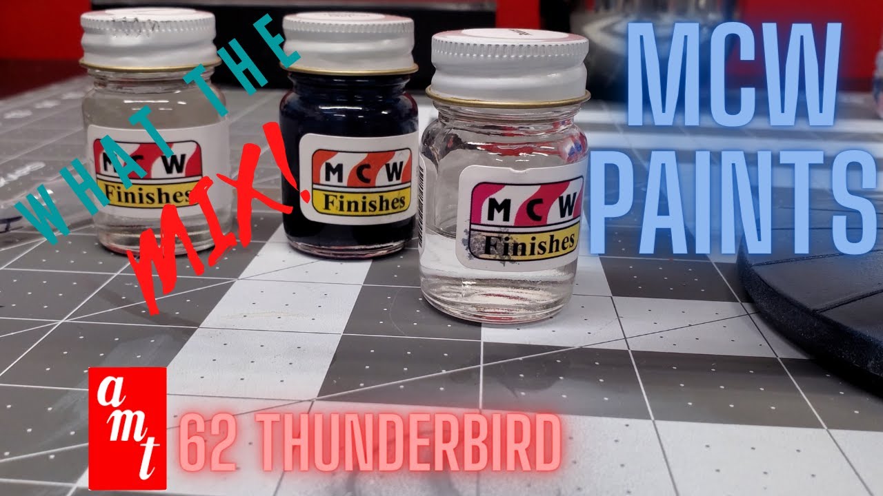 MY MCW PAINT STORY ON A 62 THUNDERBIRD