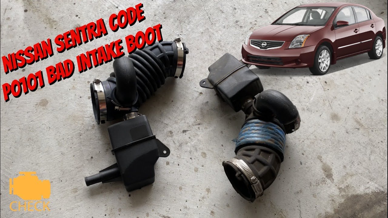 Код Nissan Sentra P0101 — индикатор Check Engine — неисправность впускного коллектора