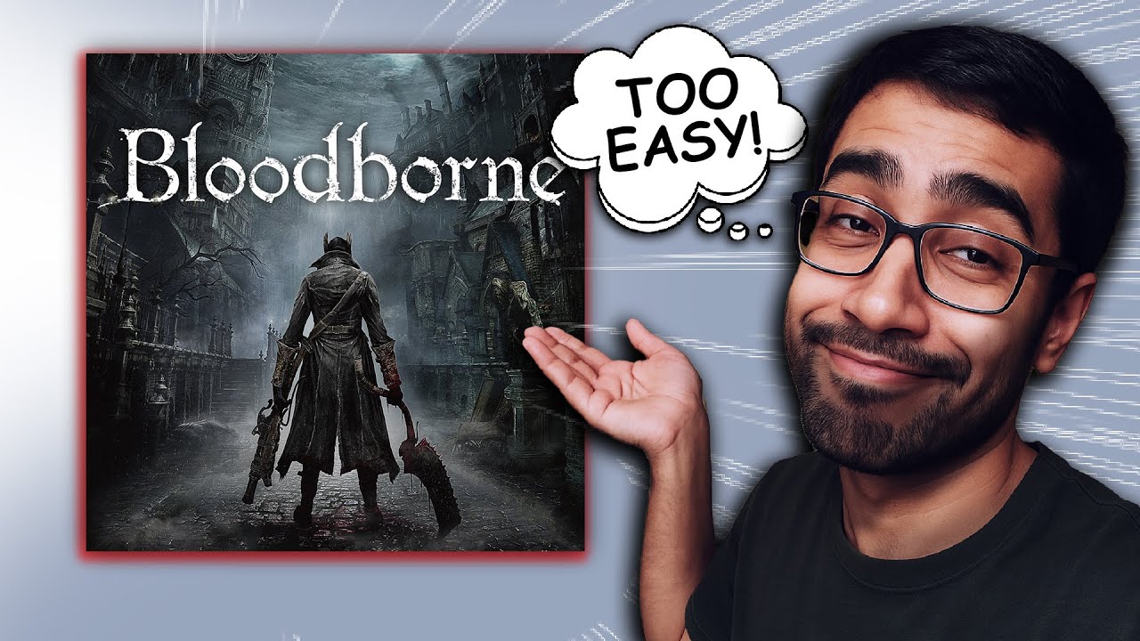 Playing with Keyboard Only??? | Bloodborne DAY 3