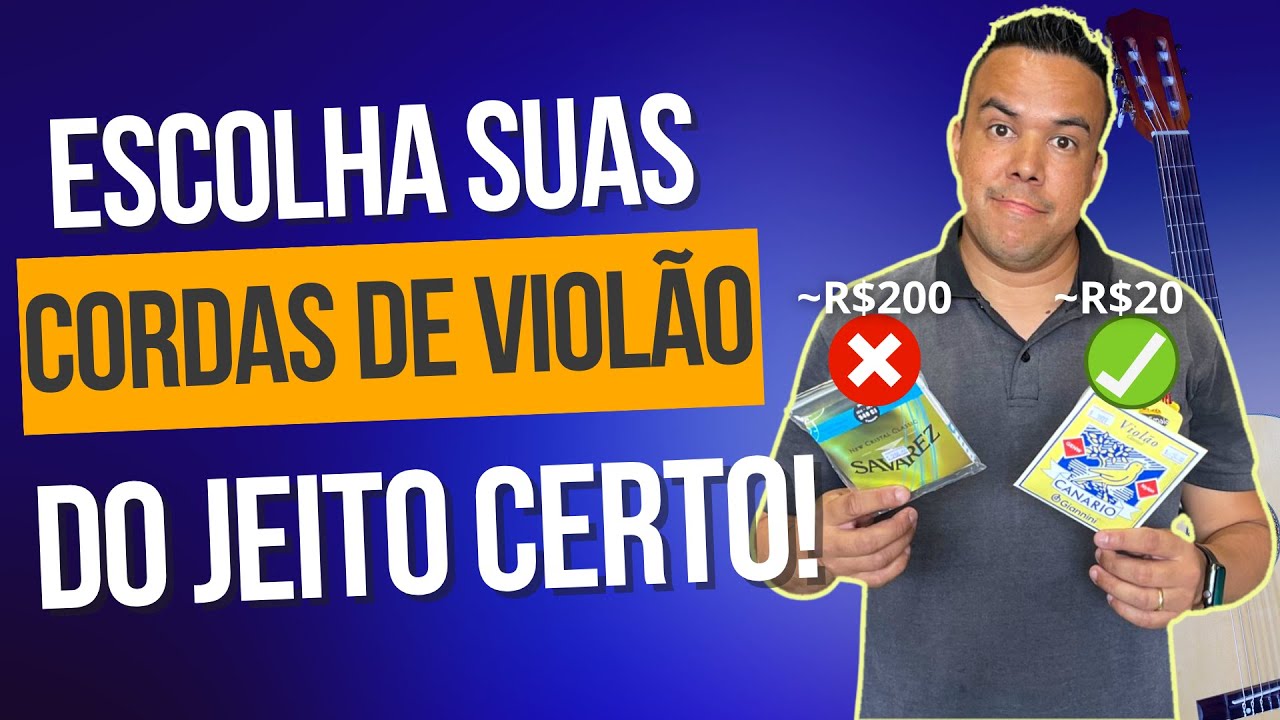 Qual &eacute; a Melhor Corda de Nylon para Viol&atilde;o #cordasdeviol&atilde;o