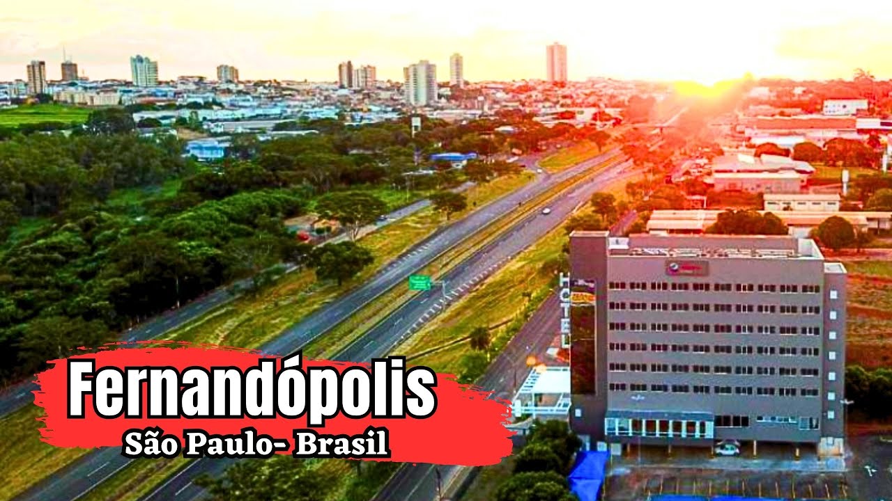 CONHEÇA FERNANDÓPOLIS MAIS UMA DESENVOLVIDA, BELA E SIMPÁTICA CIDADE PAULISTA!