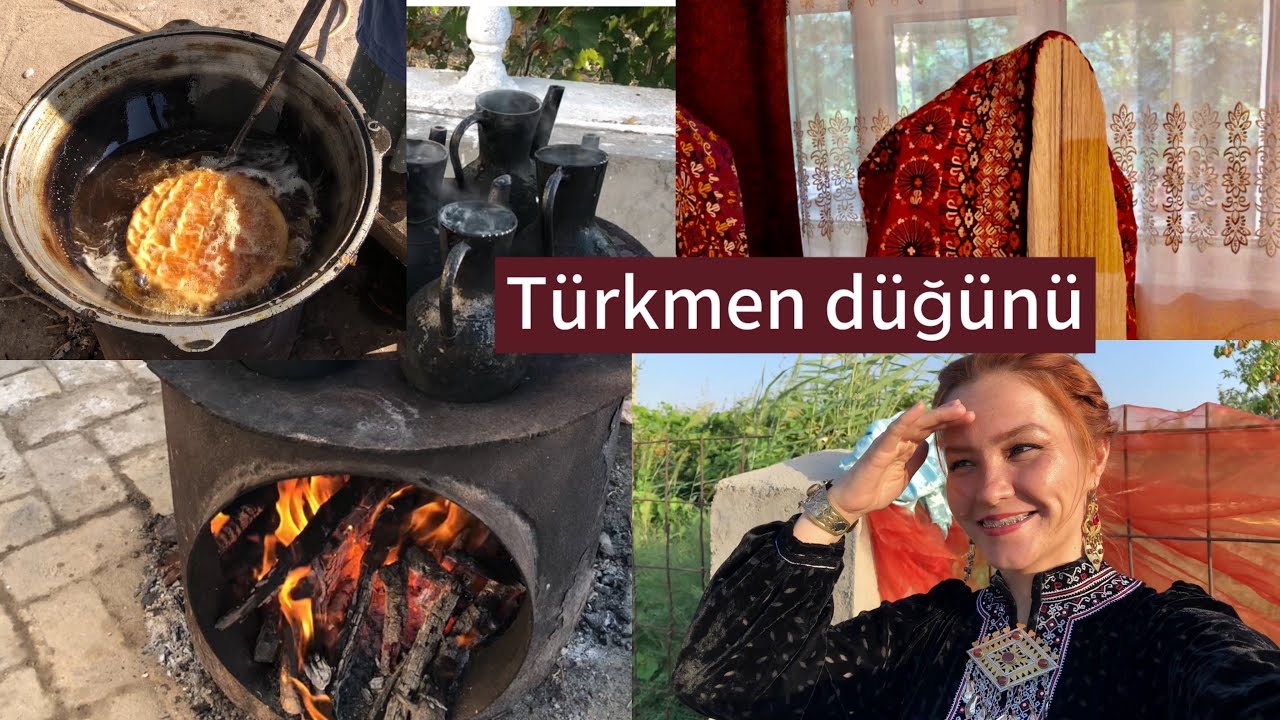 Türkmenistan’da Köy Düğünü. Part-1. Düğün Adağı ve Kızlar Akşamı.