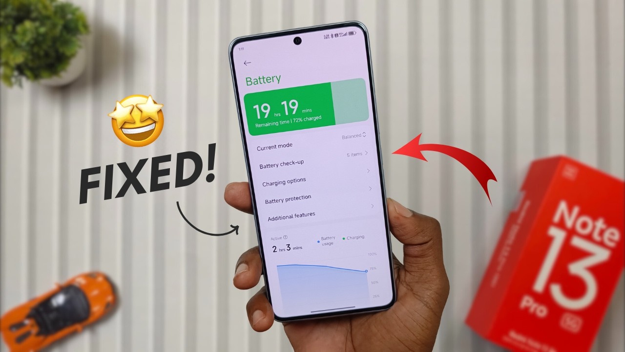 Fix 🛠️ Redmi Note 13 Pro 5G Battery DRAIN Problem After HyperOS 2.0.3.0 Update! - 9 Tips & Tricks⚡
