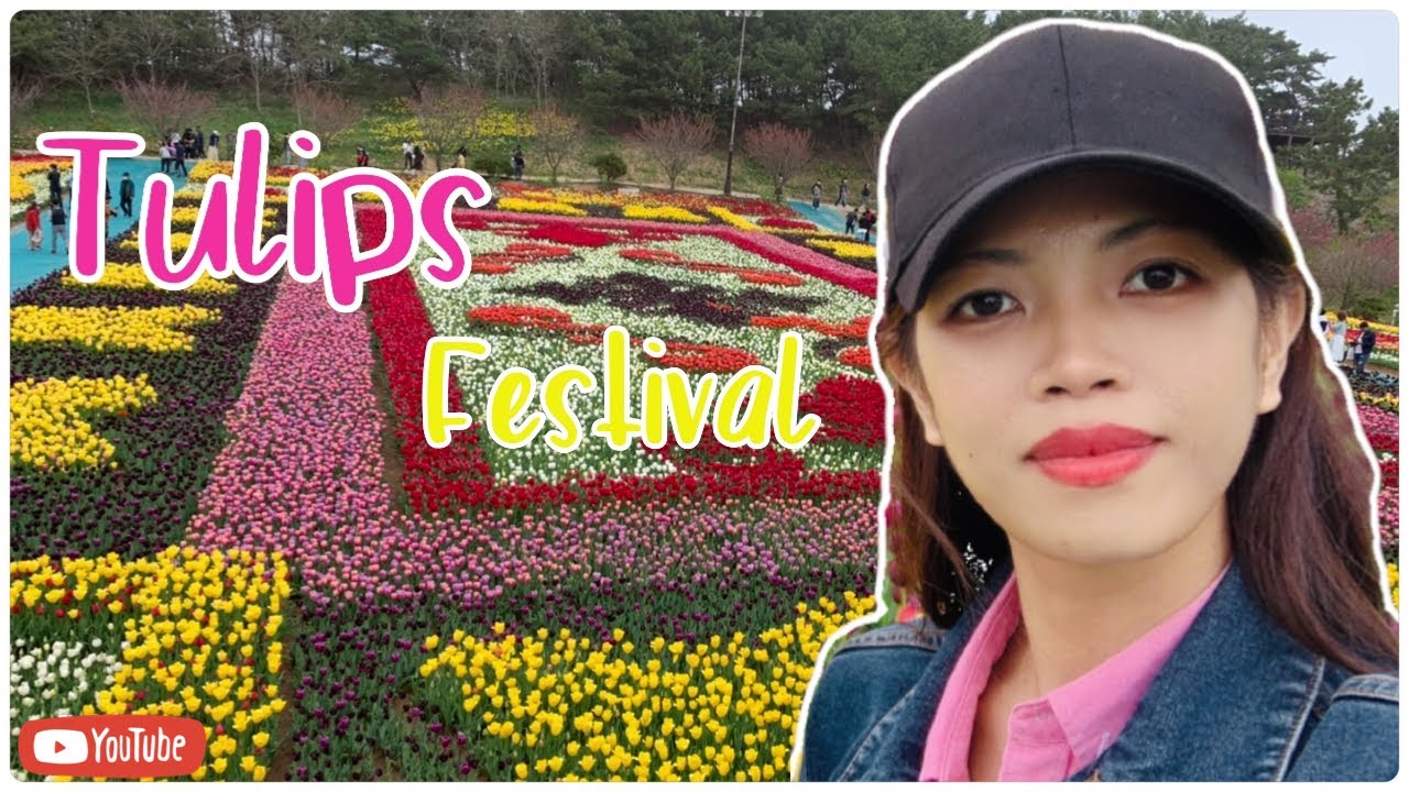 [VLOG] Taean World Tulip Festival ㅣSecond destinationㅣ태안 튤립축제 ㅣRochelle Kim