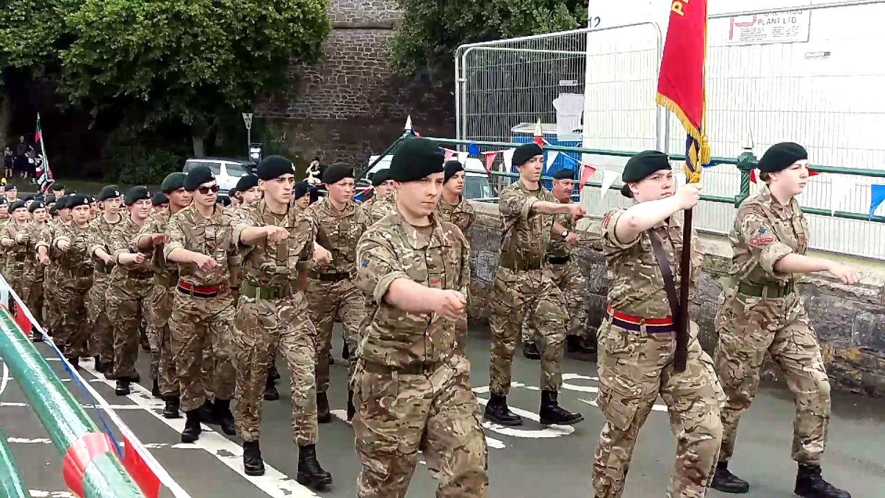 The Devon Army Cadet Force at Plymouth Armed Forces Day 2016