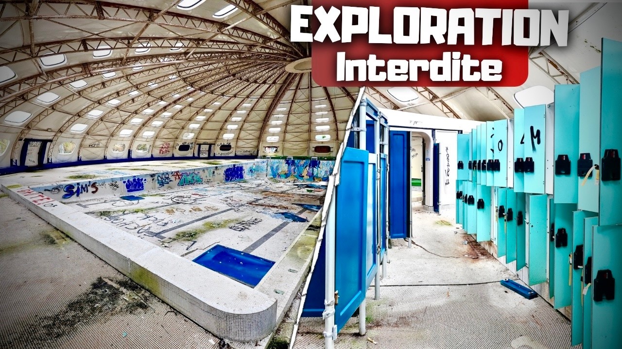 URBEX | ON S'INFILTRE DANS UNE PISCINE MUNICIPAL ABANDONNÉE !!