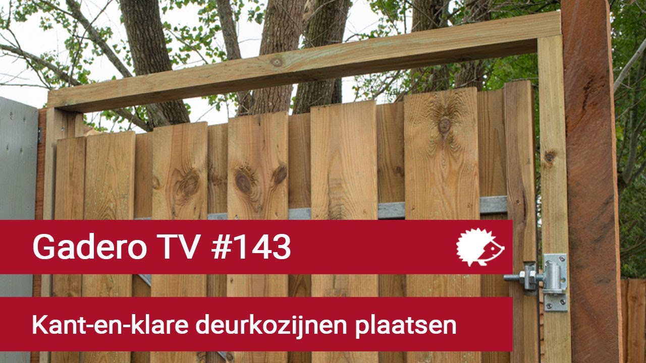 #143 Kant-en-klare deurkozijnen plaatsen