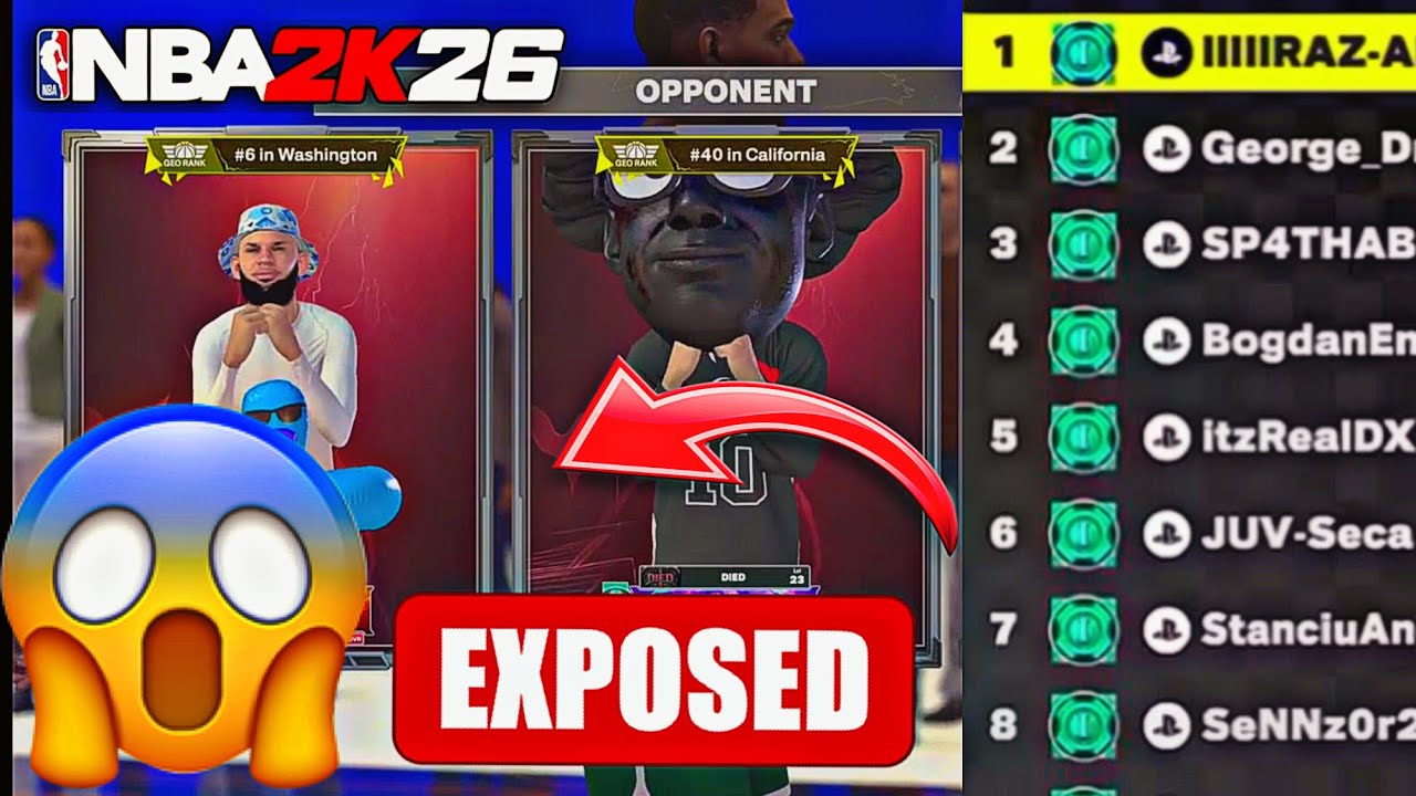 Я ПРОТИВ ДВУХ ЛУЧШИХ ИГРОКОВ, ВЫ НЕ ПОВЕРИТЕ, ЧТО ПРОИЗОШЛО 😳!!! #NBA2K26