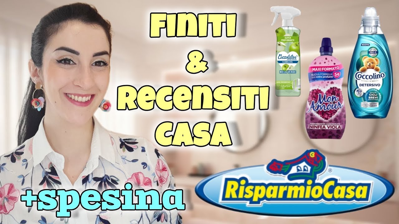 FINITI & RECENSITI CASA!🤩+Spesina RisparmioCasa🏡🫧