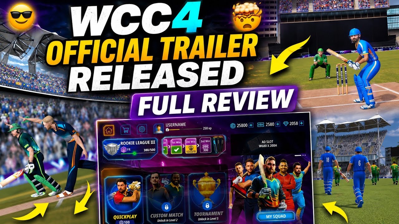 Finally Wait Is Over Wcc4 Official Trailer Released Full Review 