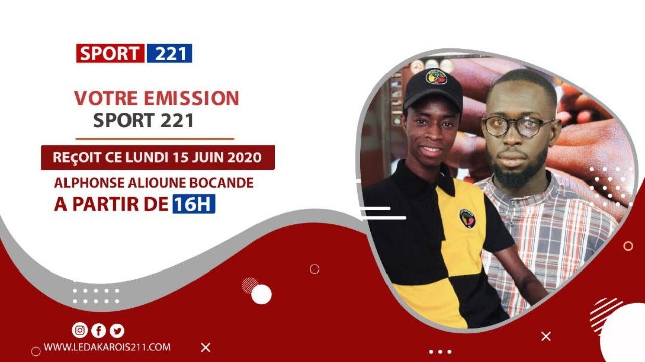 Sport 221 avec Ousseynou NDOYE - Education et formation de base dans le Football