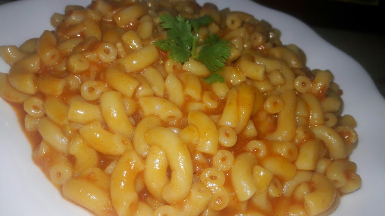 أسهل مكارونة بنينة و يحبوها الأطفال
