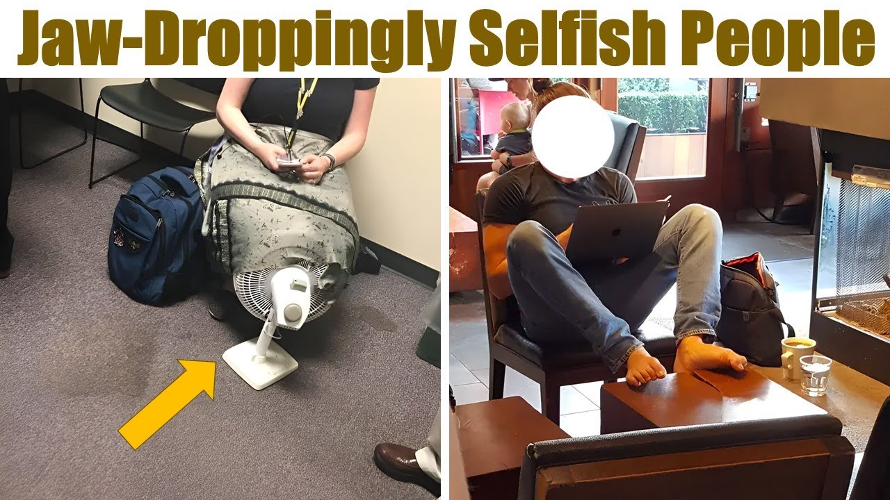 Deeply Infuriating Photos Of Jaw-Droppingly Selfish, Entitled People