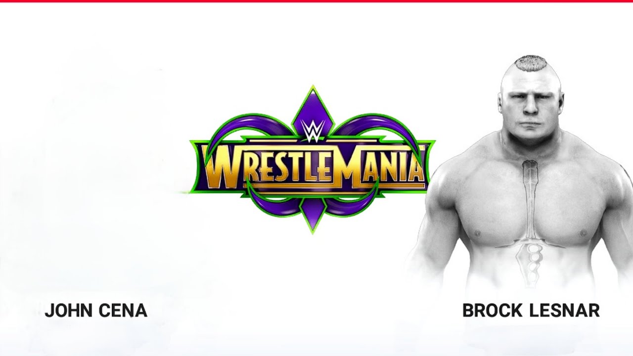 FULL MATCH : John Cena vs Brock Lesnar - WrestleMania - WWE 2K19