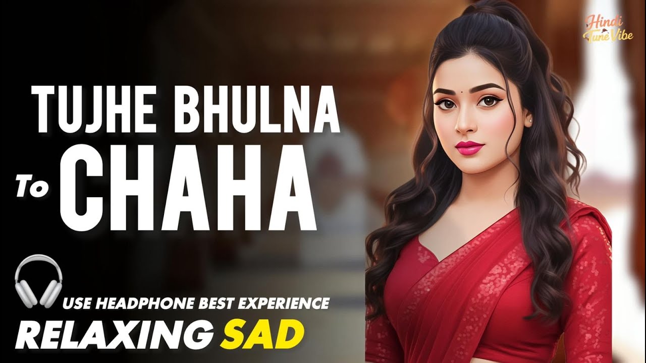 TUJHE BHULNA TO CHAHA || SAD RELAXING HINDI SONG || 90S HINDI LO-FI SONGS